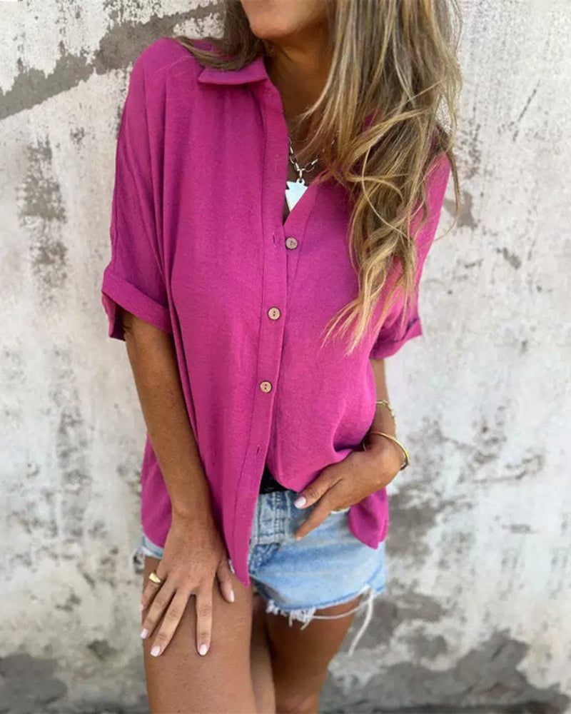 Blusa da Donna Leggera con Vestibilità Ampia