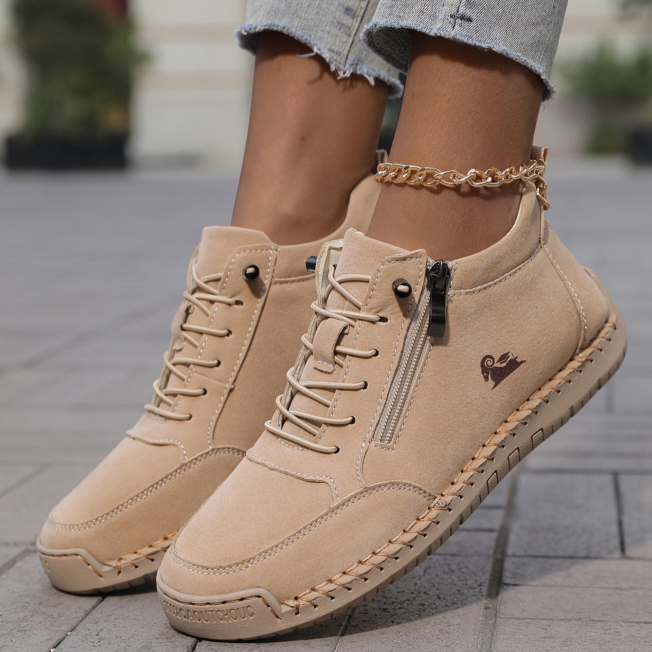 Sneakers da Donna Punta Ampia Suola Supportiva