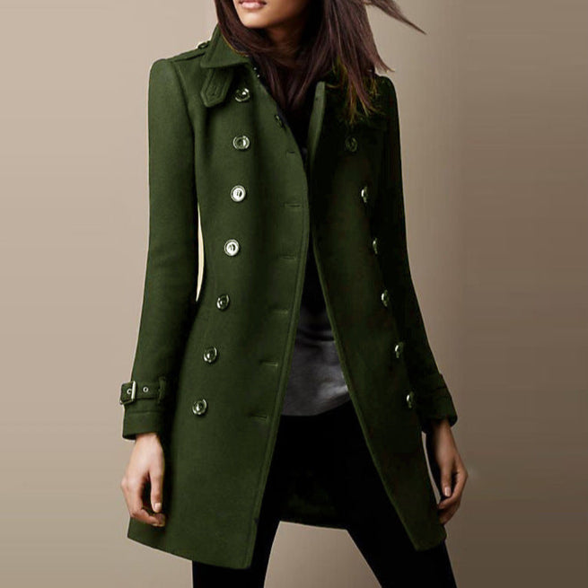Cappotto Lungo in Lana da Donna | Ideale per la Primavera