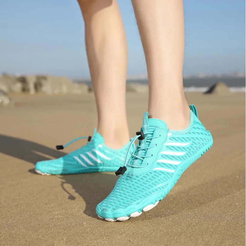 Scarpe Acquatiche Estive Uomo con Suola in Gomma Slip-On per Nuoto e Spiaggia