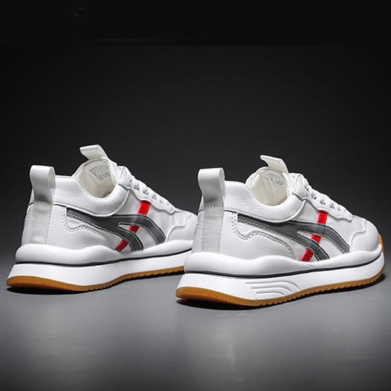 Herresommermokkasiner med rund tå og lav hæl