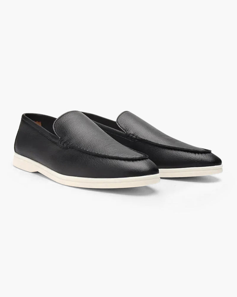 Mocassini da Uomo Slip-On con Tomaia Cucita