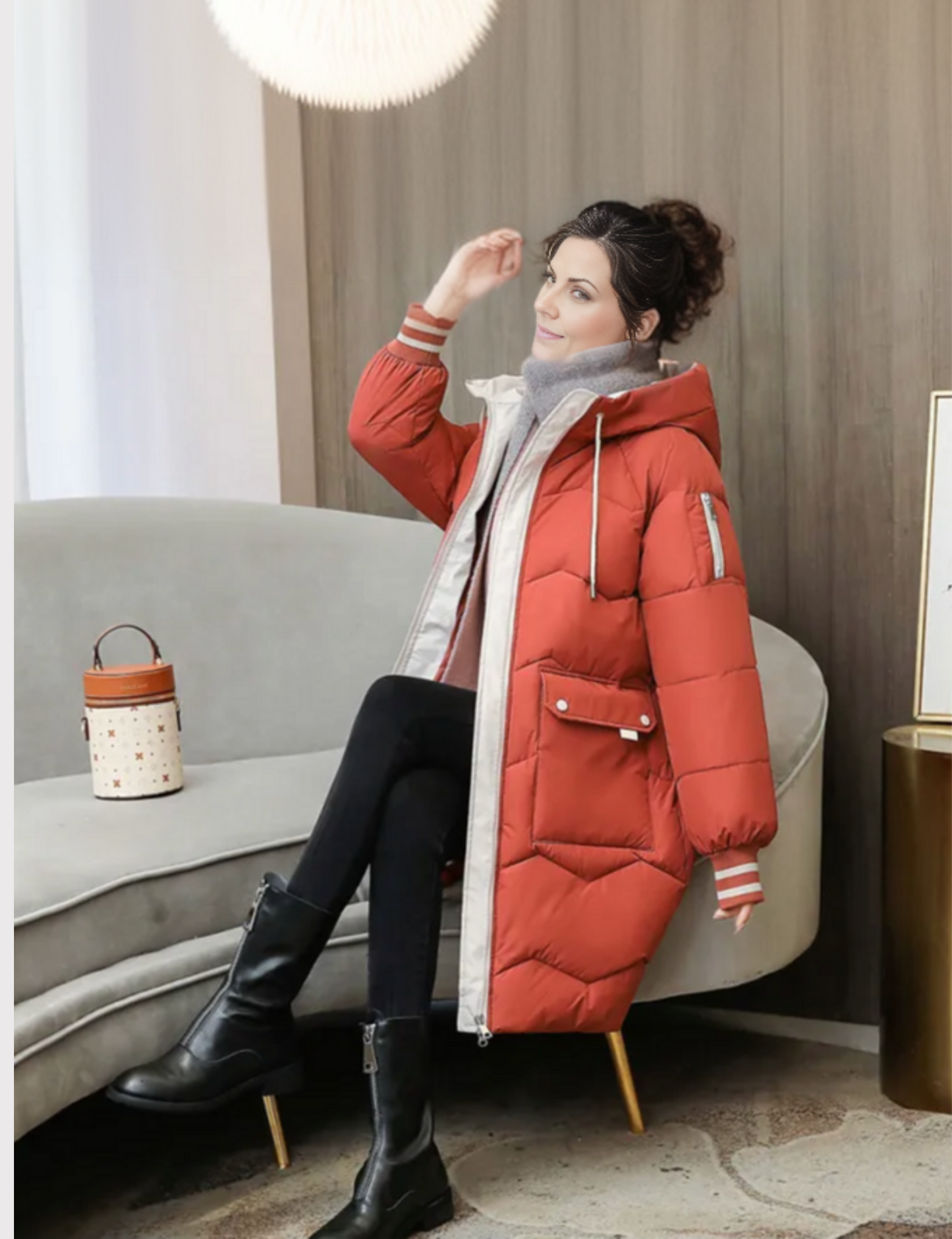 Elegante e Confortevole Giacca Piumino da Donna