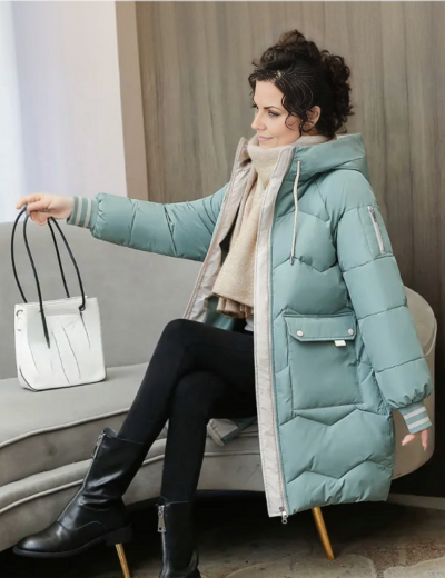 Elegante e Confortevole Giacca Piumino da Donna