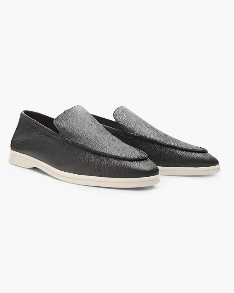 Mocassini da Uomo Slip-On con Tomaia Cucita