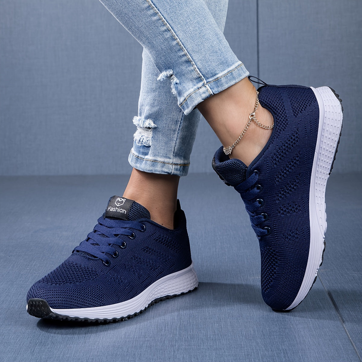 Sneakers leggere e traspiranti in maglia con suola ammortizzata I Ideali per primavera ed estate