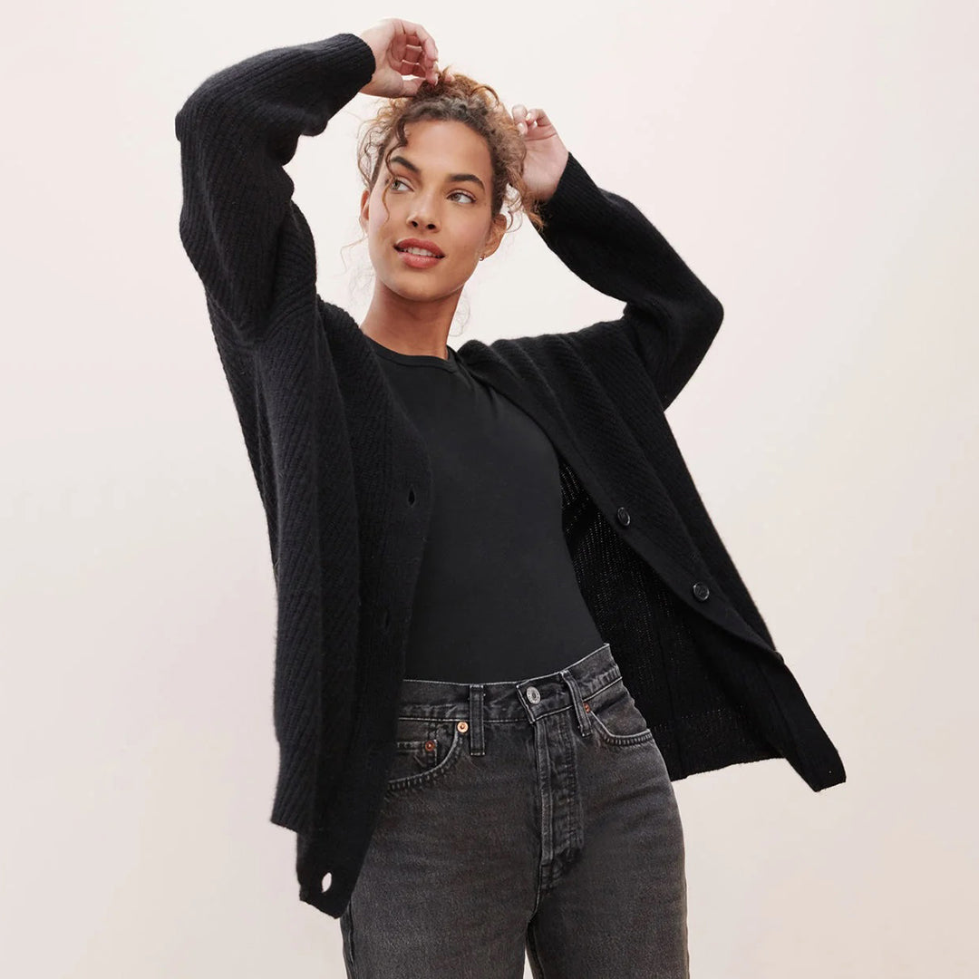Cardigan Oversize in Puro Cashmere | Ideale per Autunno & Inverno