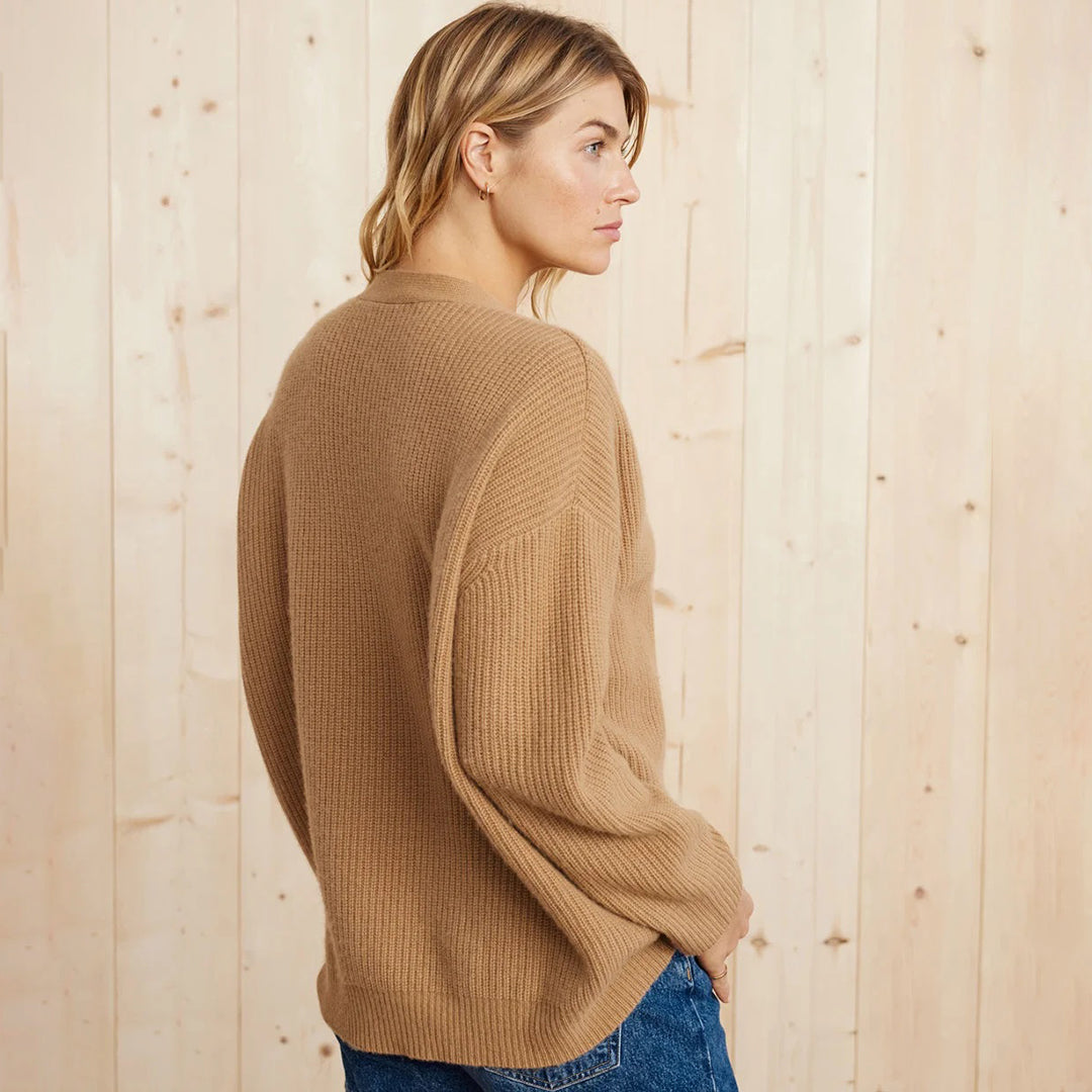 Cardigan Oversize in Puro Cashmere | Ideale per Autunno & Inverno
