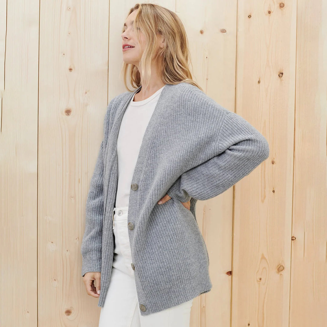 Cardigan Oversize in Puro Cashmere | Ideale per Autunno & Inverno