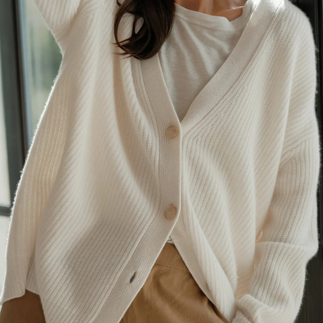 Cardigan Oversize in Puro Cashmere | Ideale per Autunno & Inverno