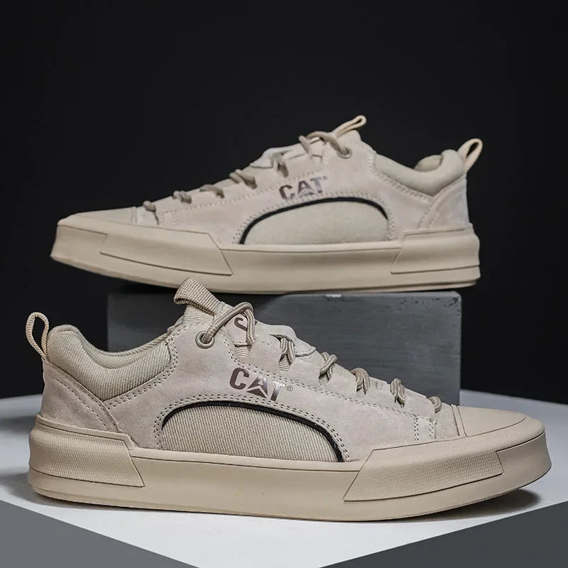 Sneakers da Uomo con Inserti Traspiranti e Suola Robusta