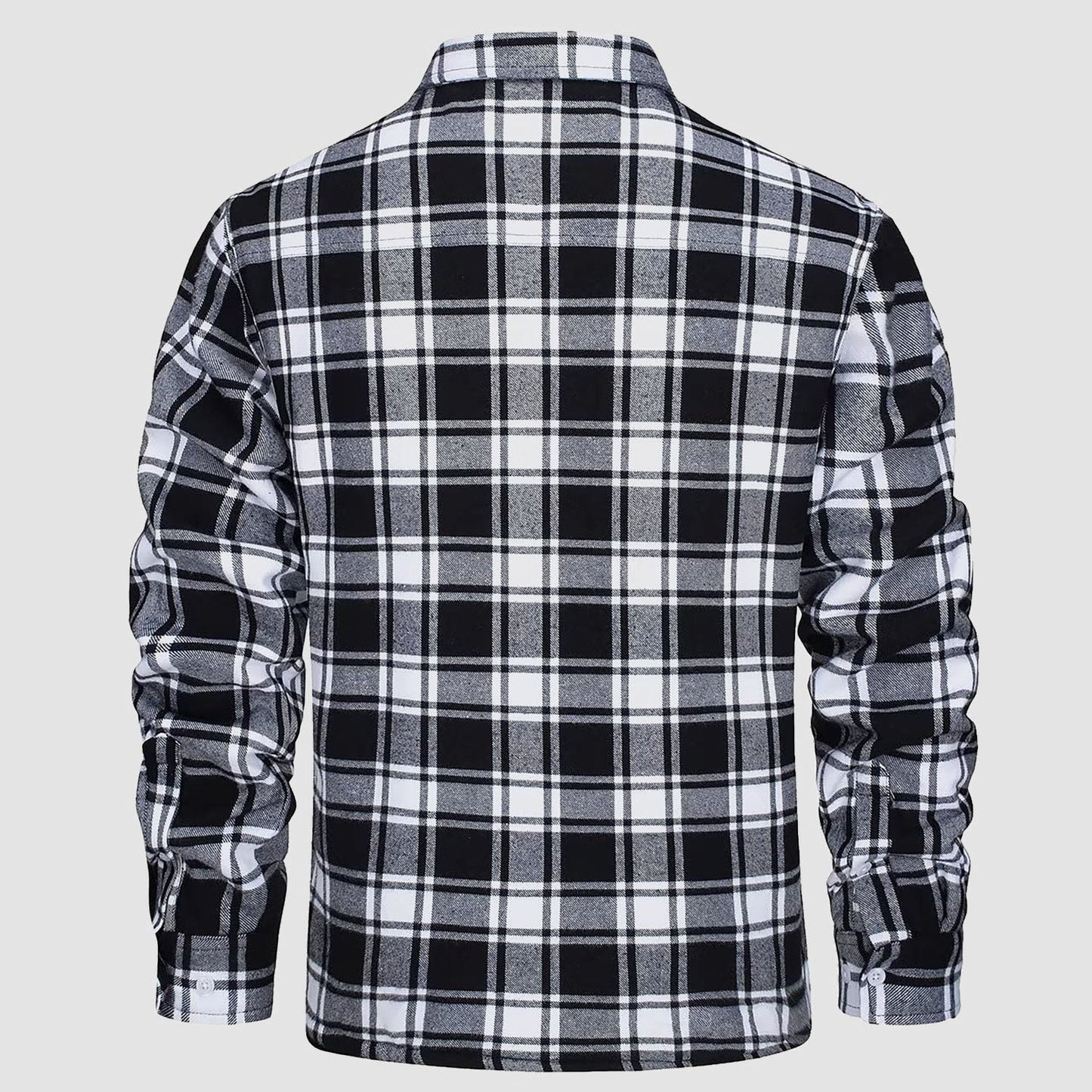 Giacca Camicia Casual da Uomo con Tasche