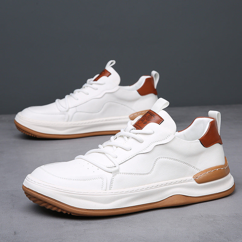 Sneakers da Uomo con Soletta Imbottita, Colletto Imbottito e Suola in Gomma