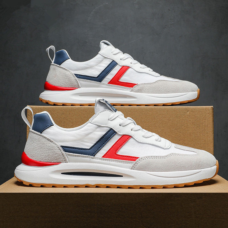 Sneakers da Uomo Traspiranti in Tela con Suola in Gomma | Ideali per Primavera ed Estate