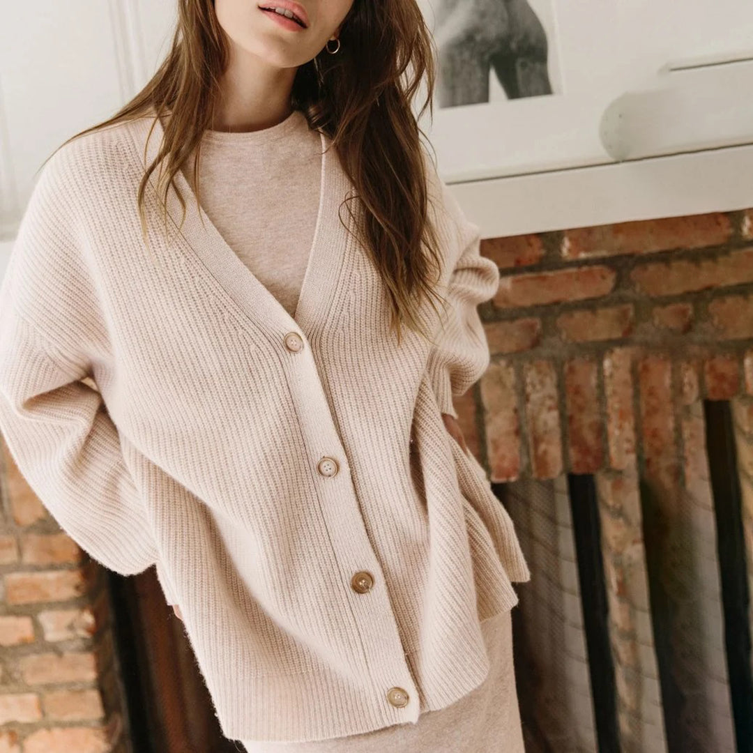 Cardigan Oversize in Puro Cashmere | Ideale per Autunno & Inverno