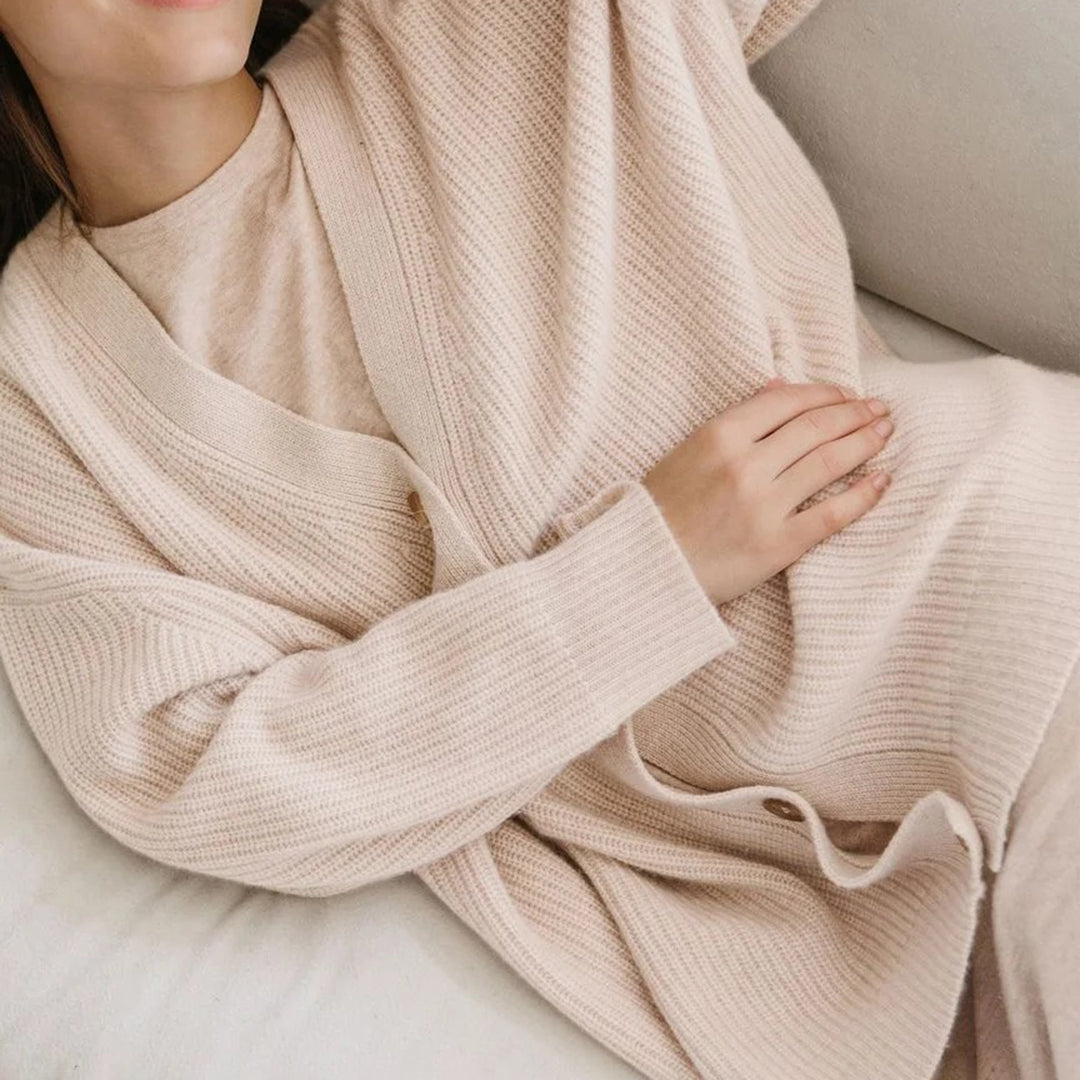 Cardigan Oversize in Puro Cashmere | Ideale per Autunno & Inverno
