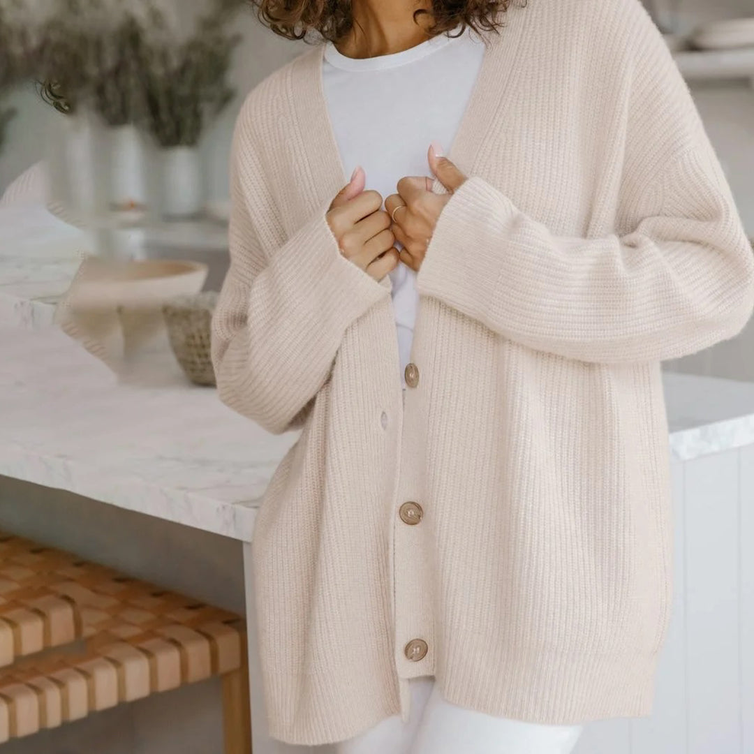 Cardigan Oversize in Puro Cashmere | Ideale per Autunno & Inverno