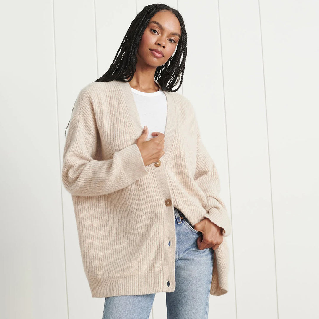 Cardigan Oversize in Puro Cashmere | Ideale per Autunno & Inverno