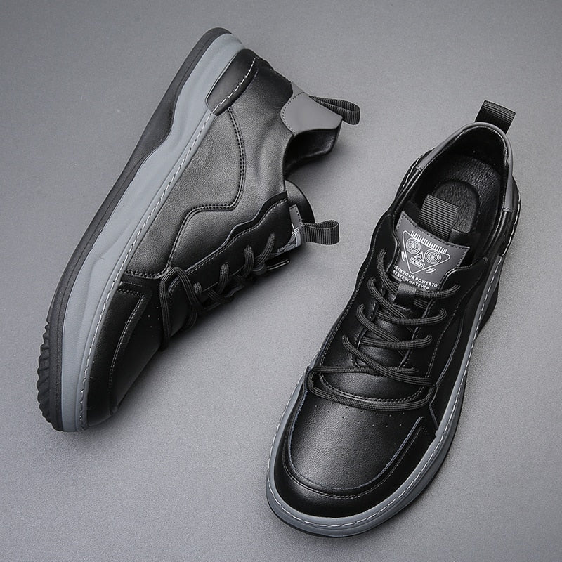 Sneakers da Uomo con Soletta Imbottita, Colletto Imbottito e Suola in Gomma