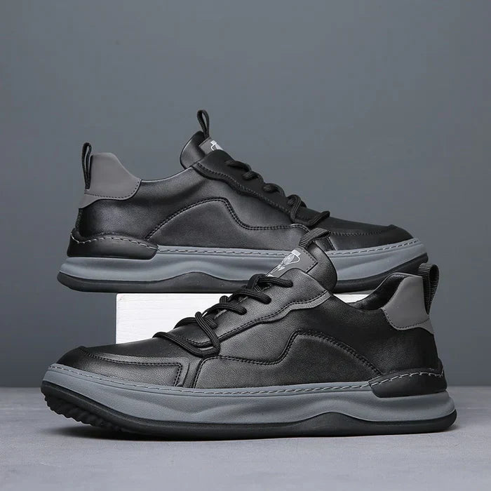 Sneakers da Uomo con Soletta Imbottita, Colletto Imbottito e Suola in Gomma