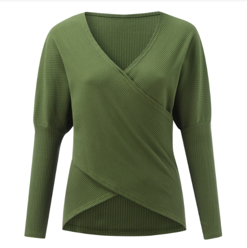 Maglione Invernale da Donna con Dettaglio Incrociato