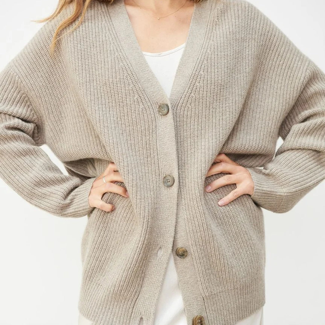 Cardigan Oversize in Puro Cashmere | Ideale per Autunno & Inverno