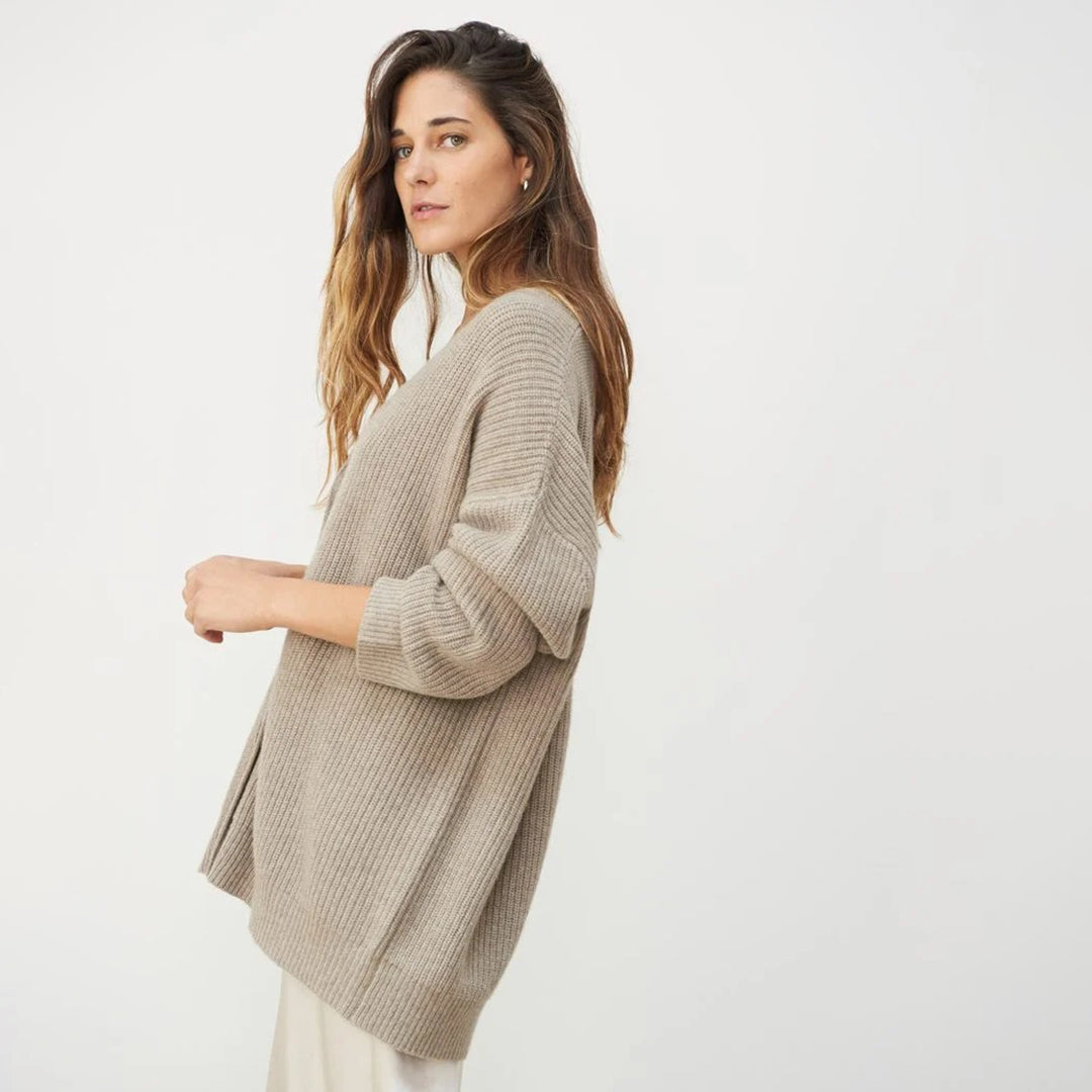Cardigan Oversize in Puro Cashmere | Ideale per Autunno & Inverno