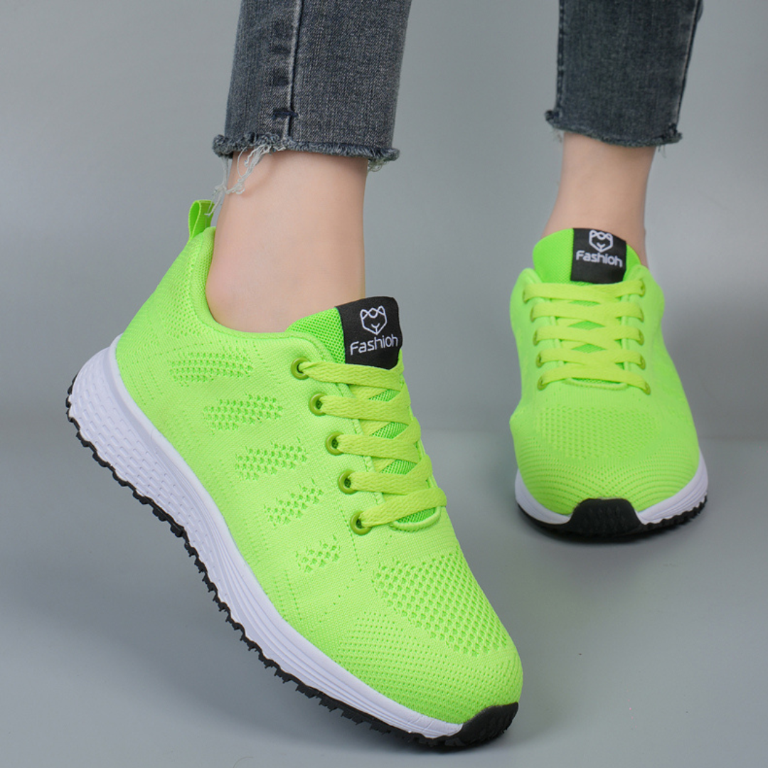 Sneakers leggere e traspiranti in maglia con suola ammortizzata I Ideali per primavera ed estate