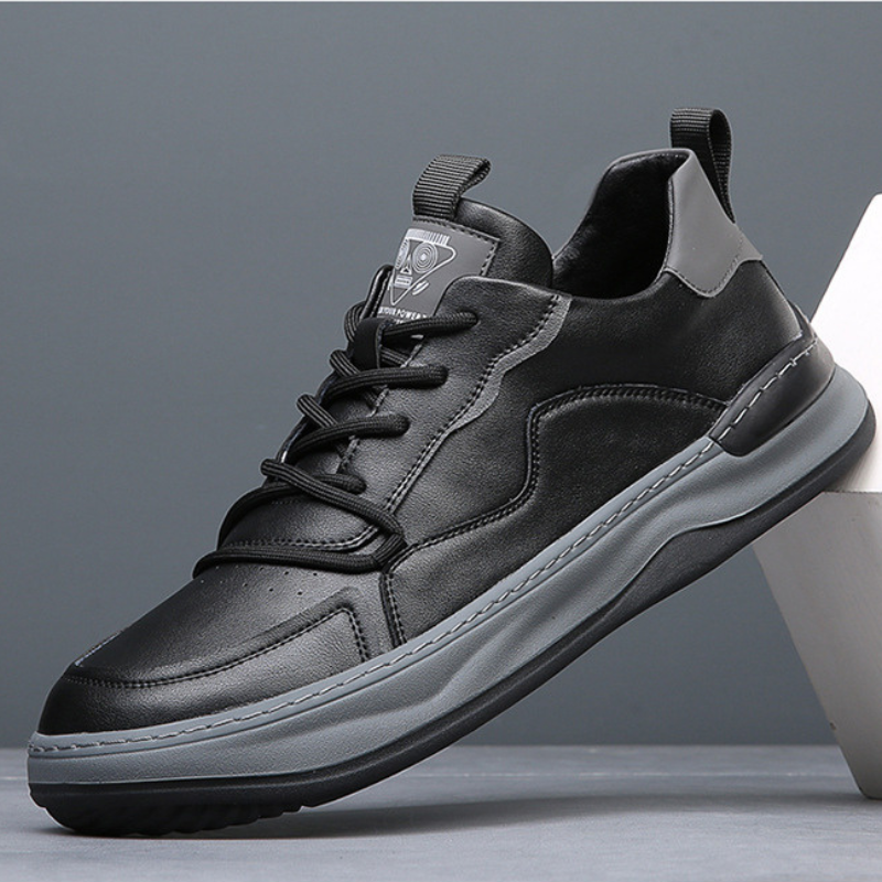 Sneakers da Uomo con Soletta Imbottita, Colletto Imbottito e Suola in Gomma