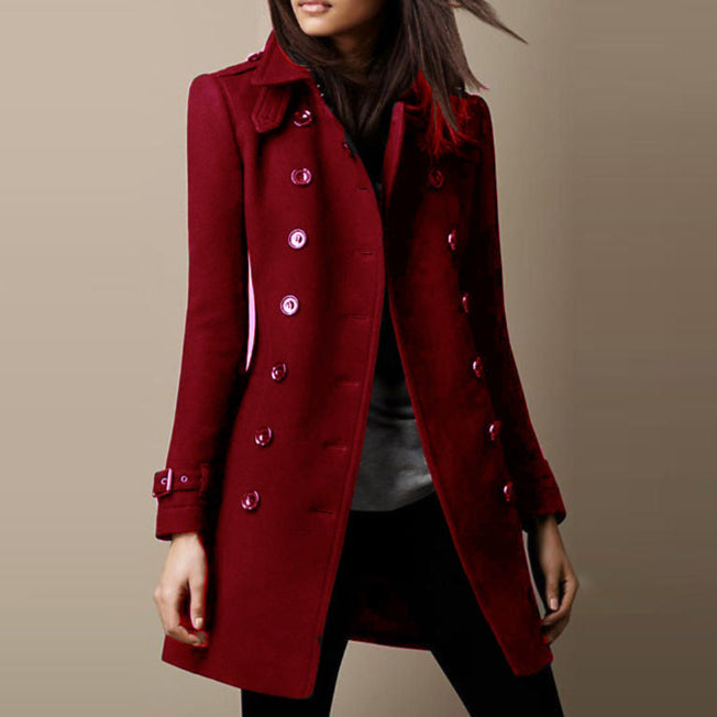 Cappotto Lungo in Lana da Donna | Ideale per la Primavera