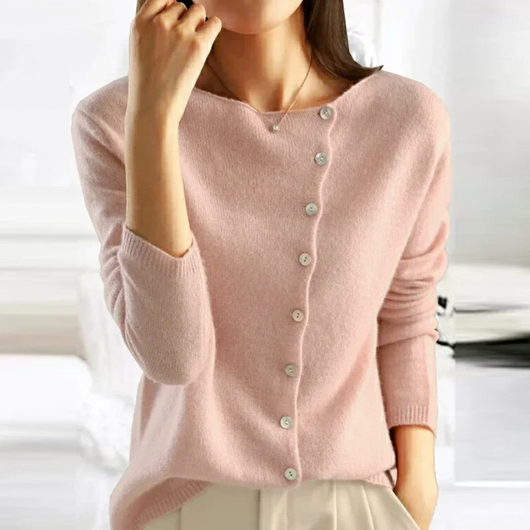 Cardigan Elegante in Cashmere di Alta Qualità Ideale per Ogni Stagione