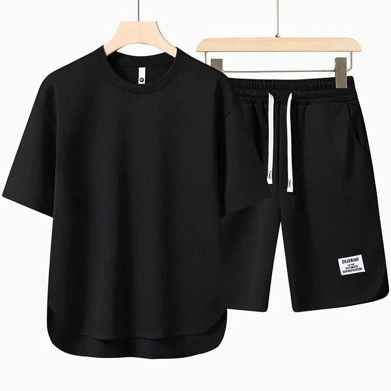 Set due pezzi con shorts e camicia ideale per l'estate