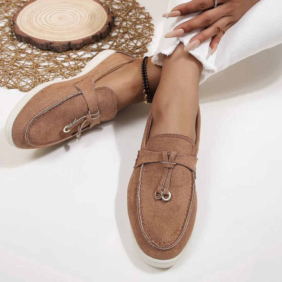 Loafers donna eleganti design leggero e traspirante ideali per l'estate