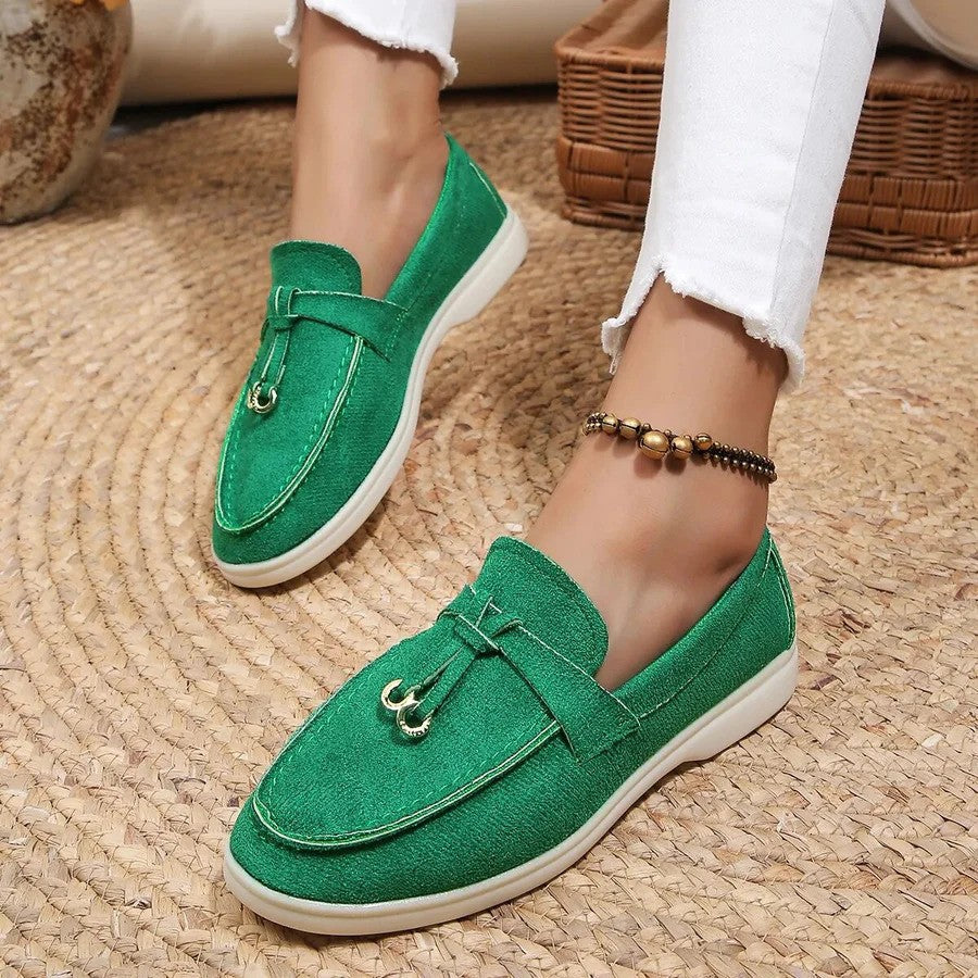 Loafers donna eleganti design leggero e traspirante ideali per l'estate