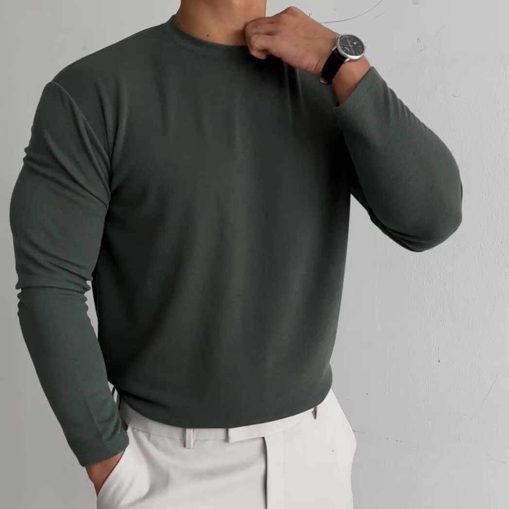Maglia Intima da Uomo in Dralon Addensato Ideale per Autunno e Inverno