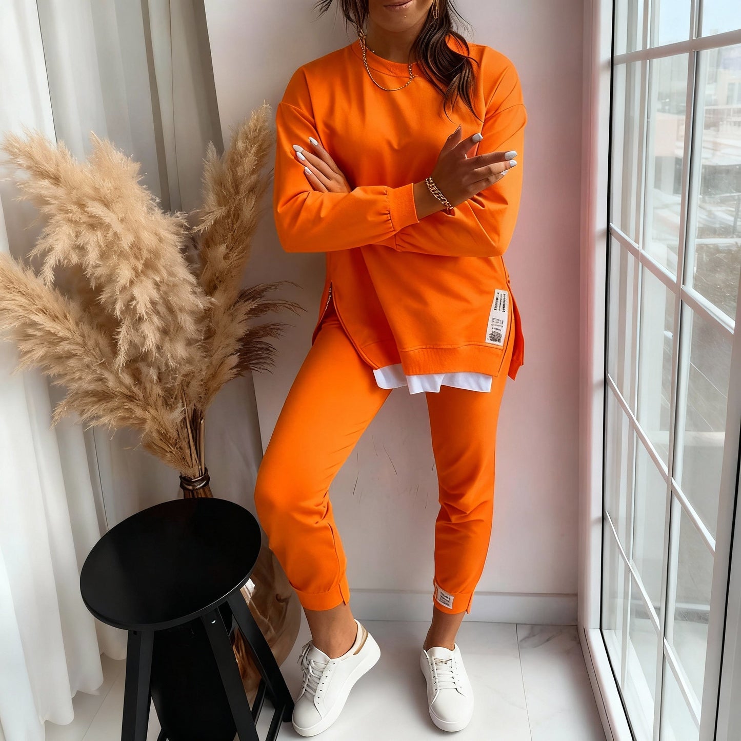 Women's Loungewear Set Pullover and Pants