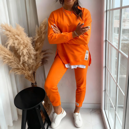 Women's Loungewear Set Pullover and Pants