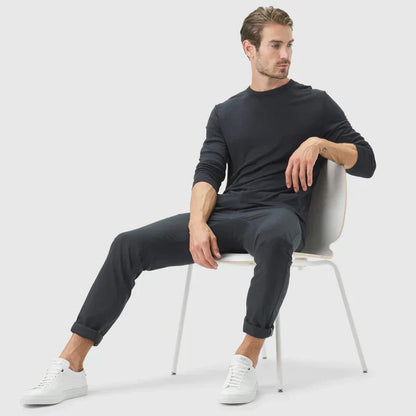 Pantaloni Stretch da Uomo con Vita Elasticizzata e Slim Fit Moderna