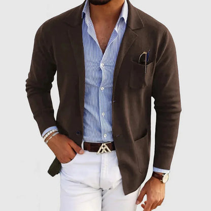 Blazer Classico Monopetto da Uomo | Ideale per Autunno e Inverno
