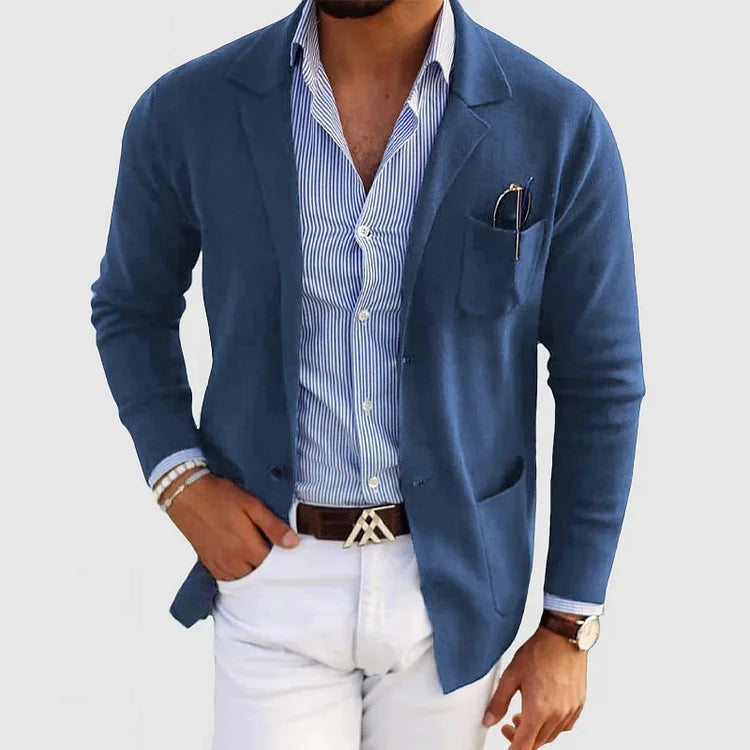 Blazer Classico Monopetto da Uomo | Ideale per Autunno e Inverno