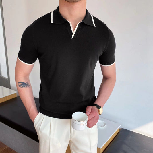 Polo Slim Fit a Righe Ideale per l'Estate