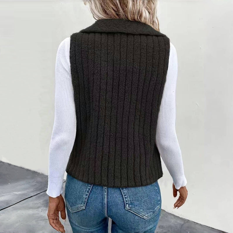 Cardigan lungo aperto in maglia morbida tinta unita ideale per la primavera