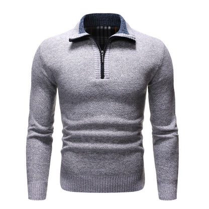 Maglione da Uomo Collo a Revers Design Strutturato