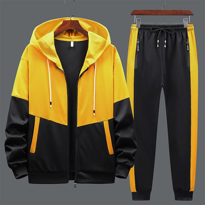 Set Sportivo con Cappuccio Due Pezzi | Ideale per Tutte le Stagioni