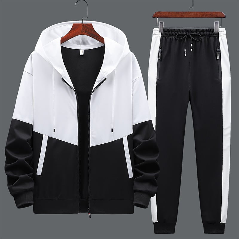 Set Sportivo con Cappuccio Due Pezzi | Ideale per Tutte le Stagioni