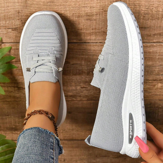 Sneakers Ortopediche da Donna Slip-On con Punta Ampia