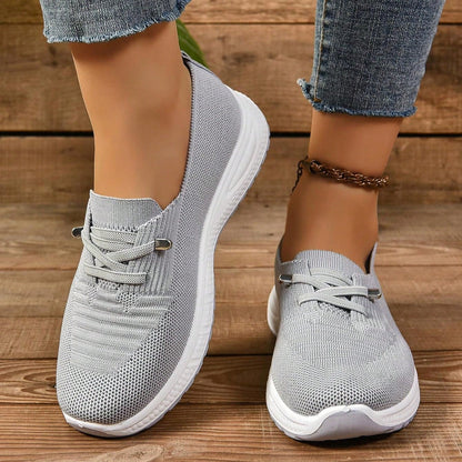 Sneakers Ortopediche da Donna Slip-On con Punta Ampia