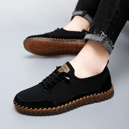 Sneakers da Uomo in Mesh con Lacci, Soletta in EVA e Suola in Gomma