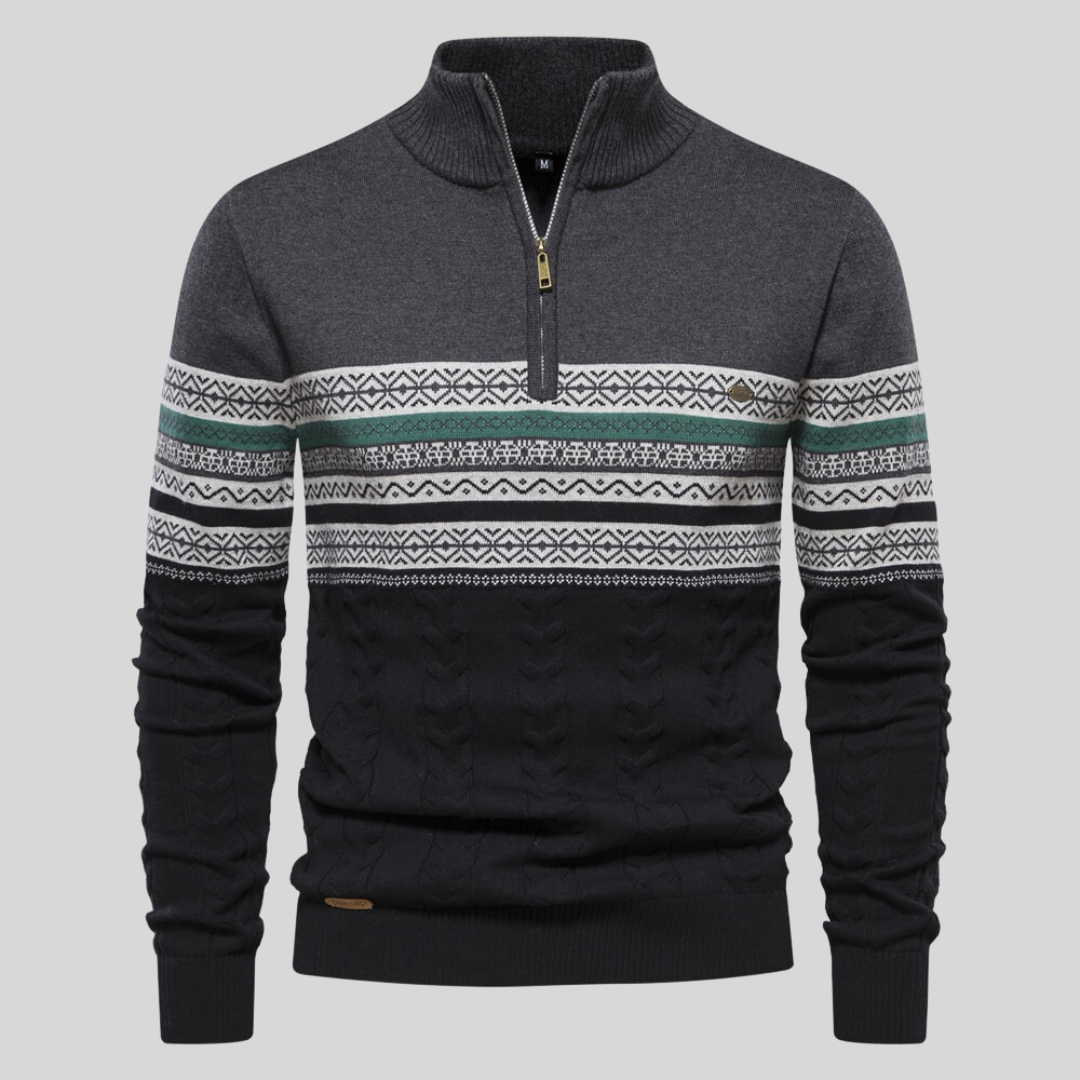 Maglione Uomo Maniche Lunghe Girocollo Pullover