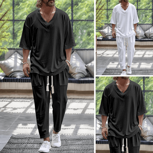 Set oversize invernale a maniche lunghe
